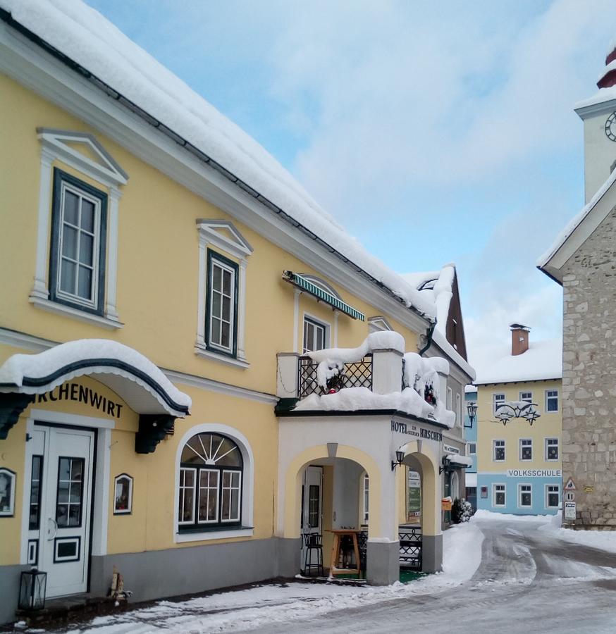 Hotel Zum Goldenen Hirschen Göstling an der Ybbs Dış mekan fotoğraf