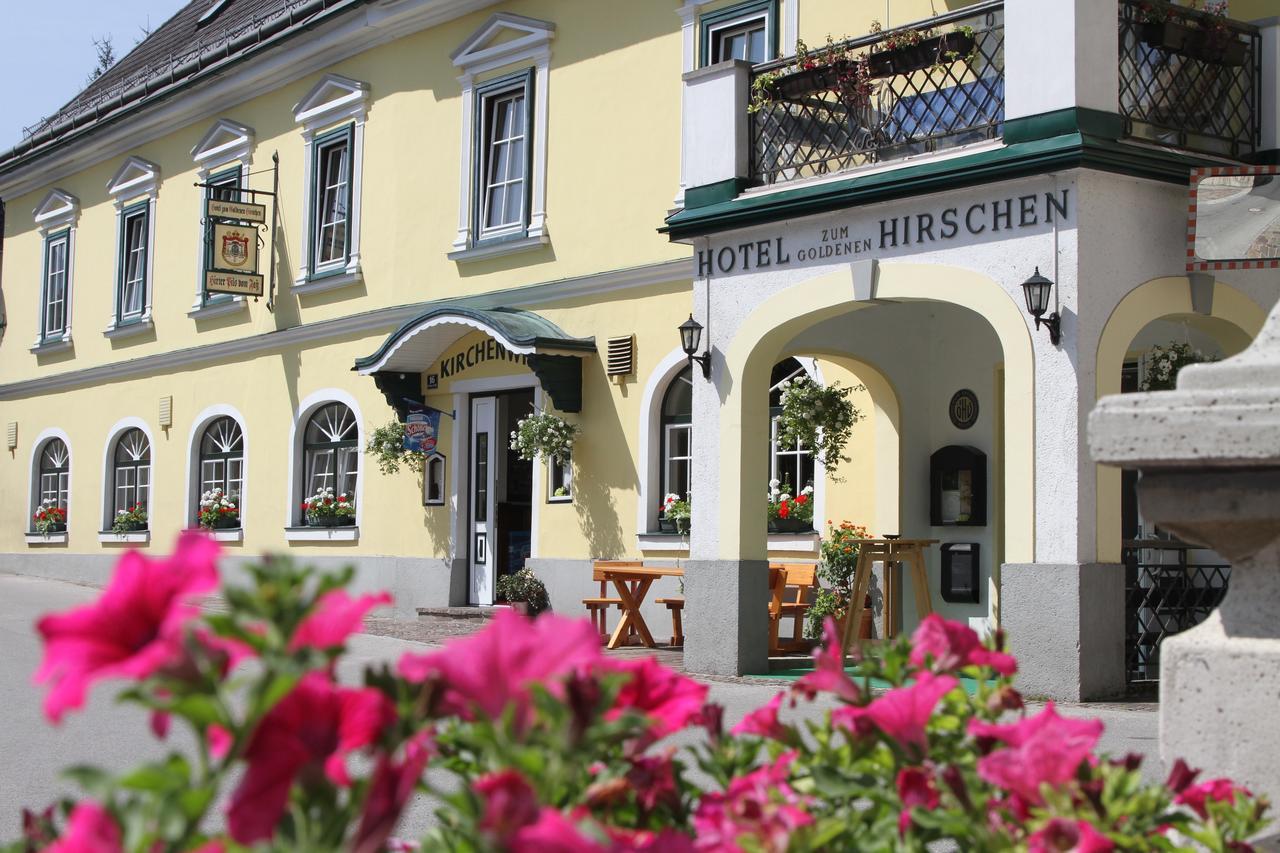 Hotel Zum Goldenen Hirschen Göstling an der Ybbs Dış mekan fotoğraf